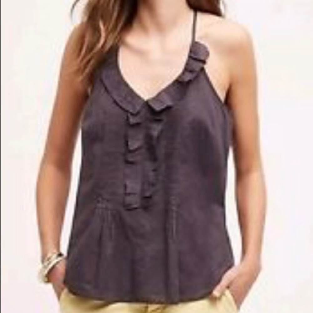 Anthropologie Les Cocotiers Racer Back Tank